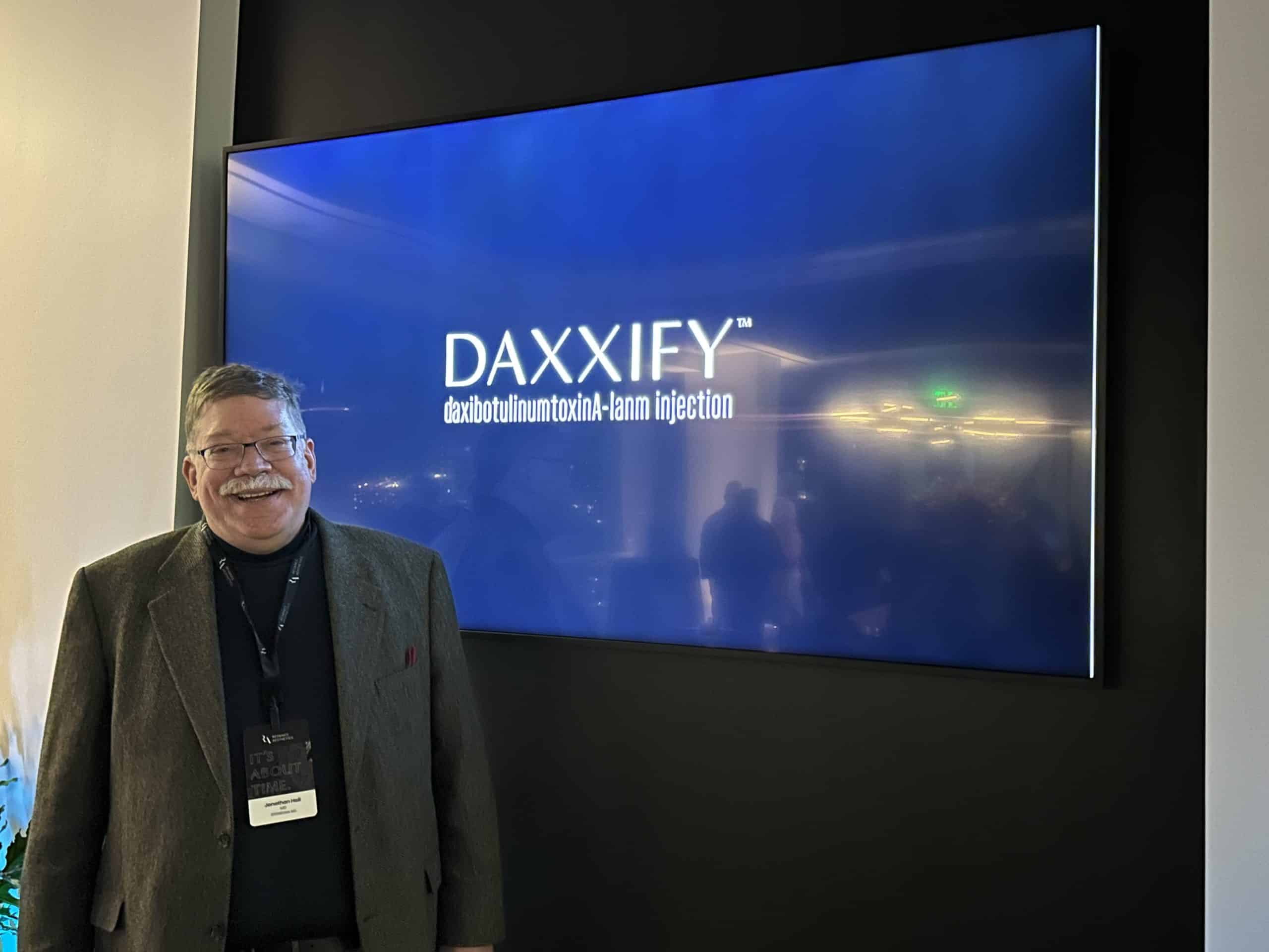 Jonathan Hall, MD, FACS to Be One of the First to Carry New Injectable DAXXIFY™
